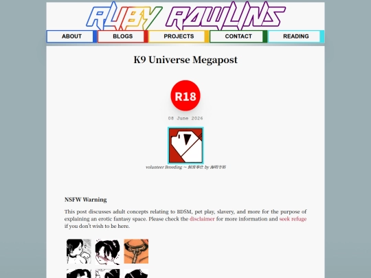 blogs/2026/K9verse Megapost screenshot