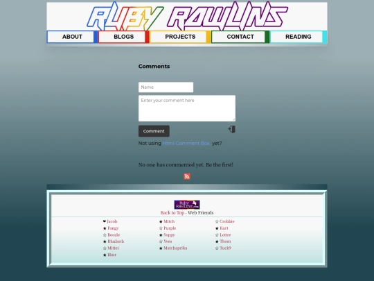 comment-test screenshot