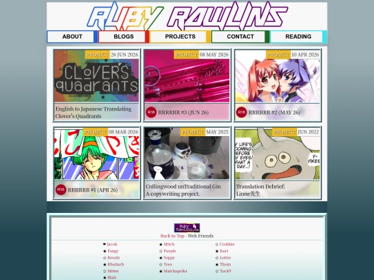 projects screenshot