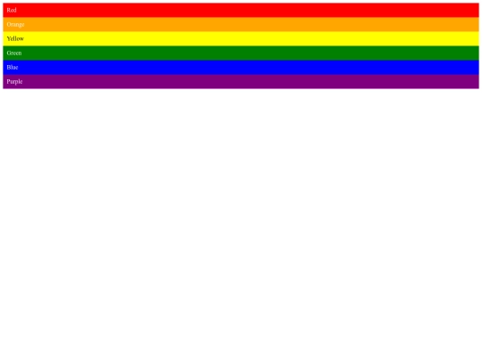 class11/css-rainbow screenshot
