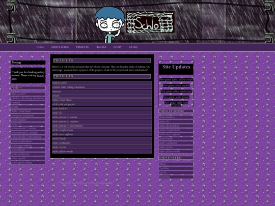 projects screenshot