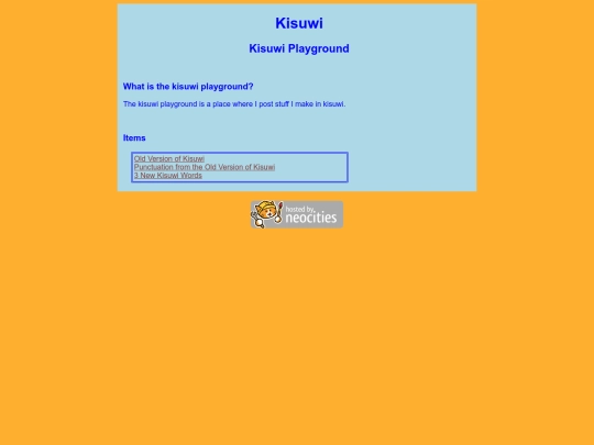 kisuwi/playground screenshot