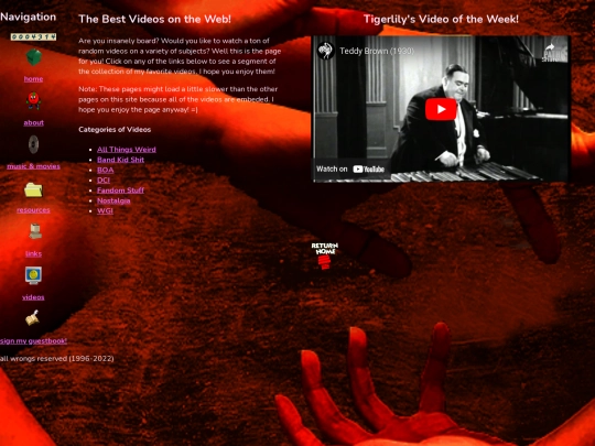 Videos screenshot