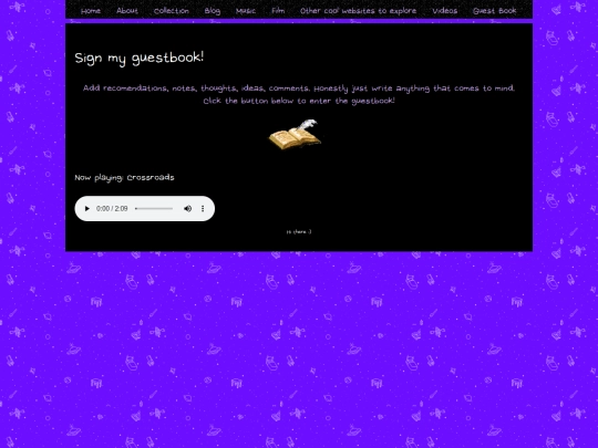 guestbook screenshot