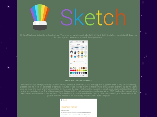 sonysketch screenshot