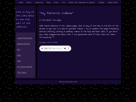 videos screenshot