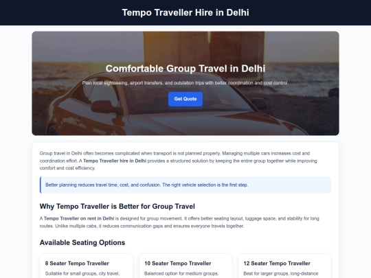 tempo-traveller-rental-in-delhi screenshot