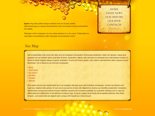 sitemap screenshot