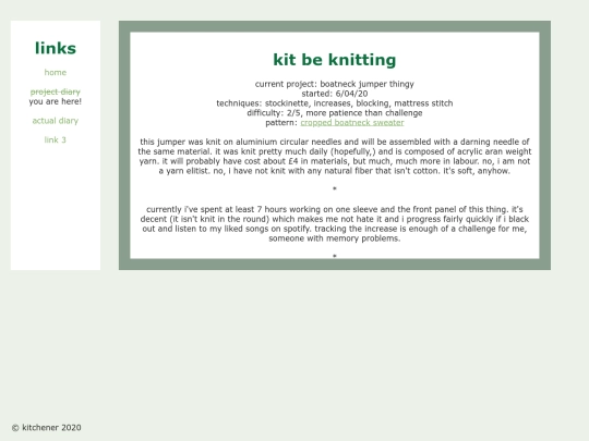 knitting screenshot