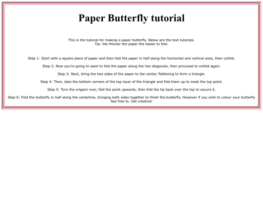 PaperButterfly screenshot