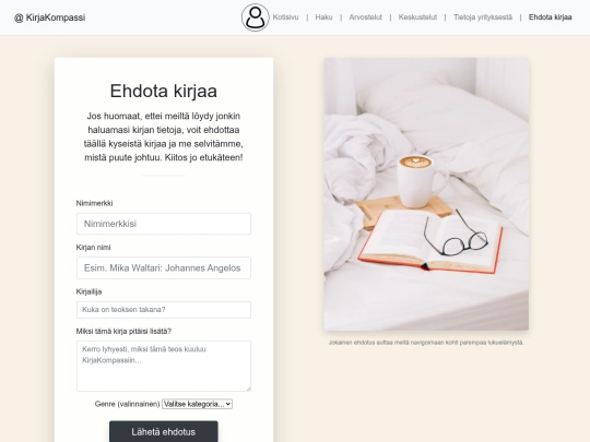 ehdotakirjaa screenshot