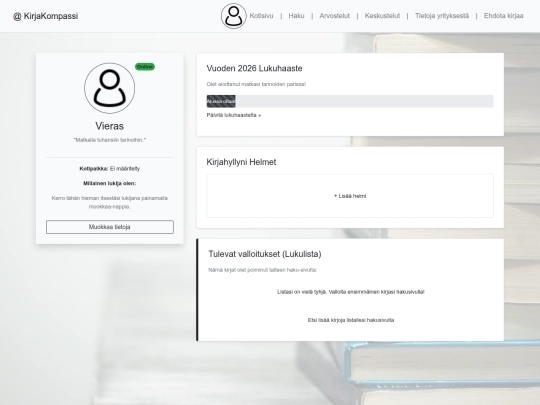 profiili screenshot