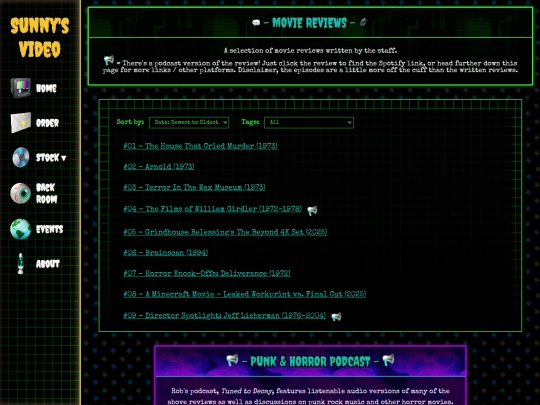 reviews screenshot