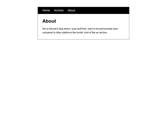 blog/about screenshot