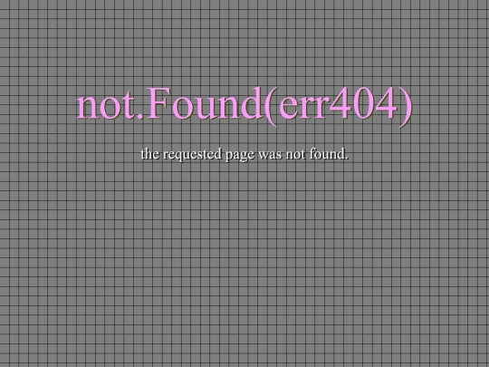 not_found screenshot