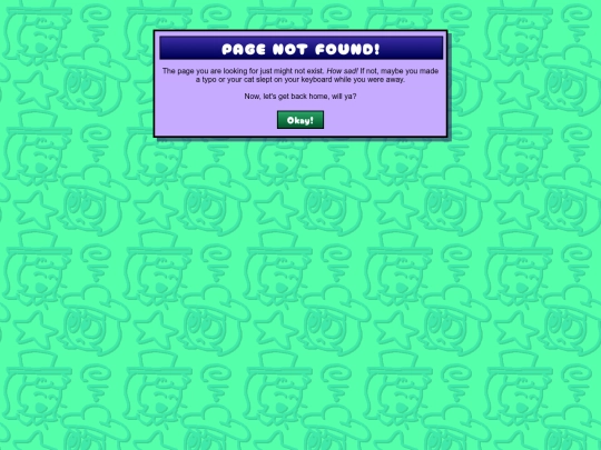 not_found screenshot