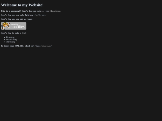 oldindex screenshot