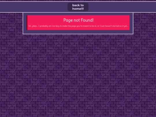 not_found screenshot