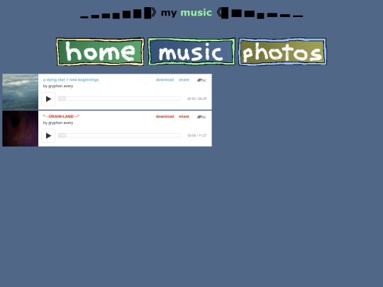 music screenshot