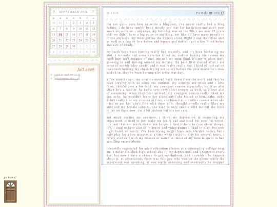 blog screenshot