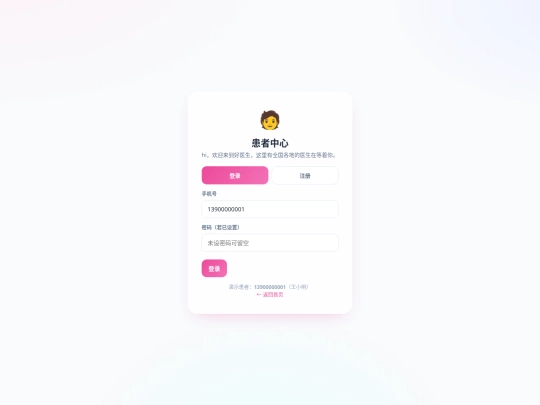 cnhys/hys/patient screenshot