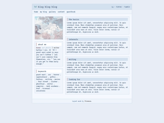 blog screenshot