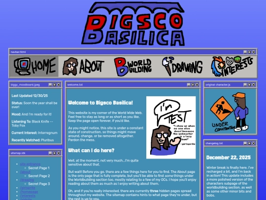 homepage screenshot