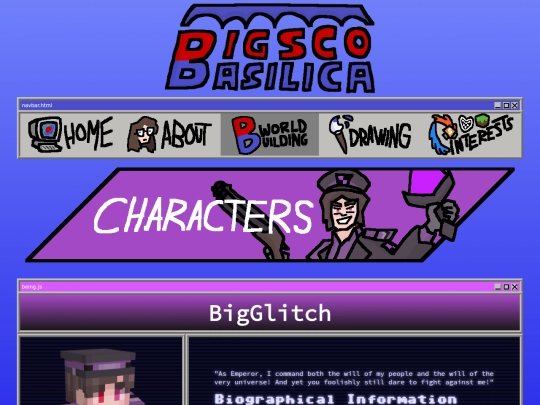worldbuilding/characters/bigglitch screenshot