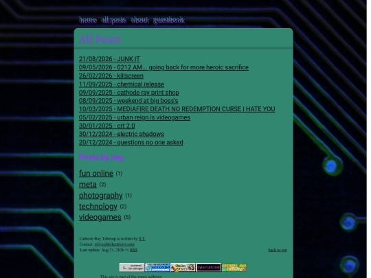 info/all_posts screenshot