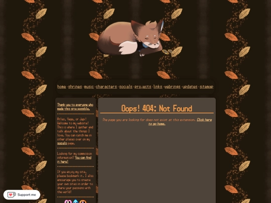 Blog screenshot