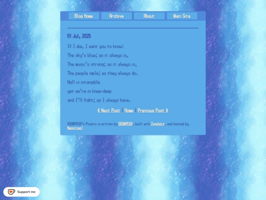 blog/posts/2025-07-01-If-I-Die screenshot