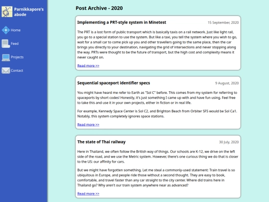 feed screenshot