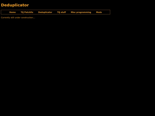 dedup screenshot