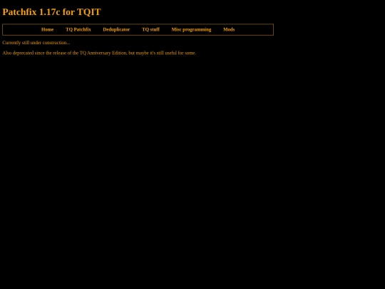 patchfix screenshot