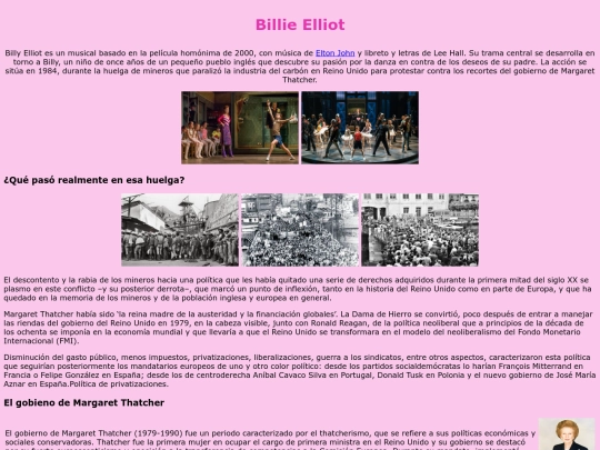 Proyecto final.html/BillieEliot screenshot