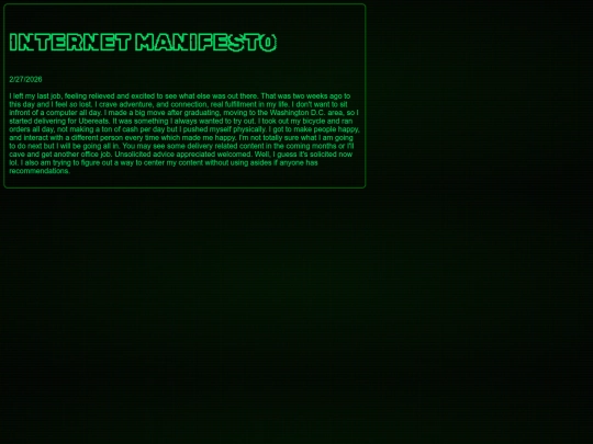 blog screenshot
