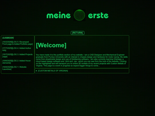 portfolio screenshot