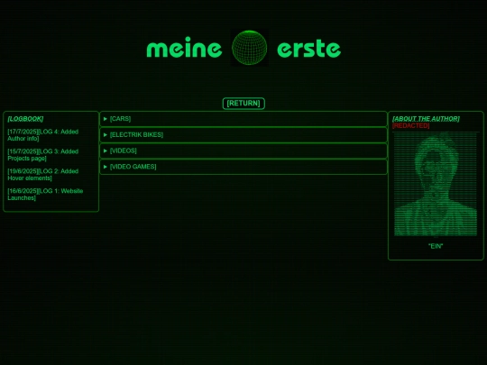 projects screenshot