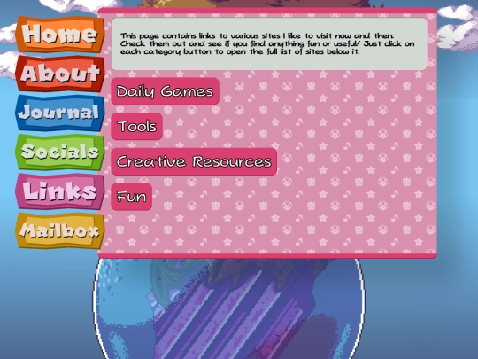 links screenshot