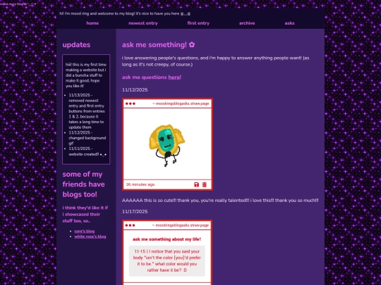 asks screenshot