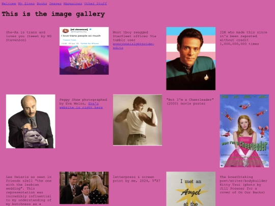 Images screenshot