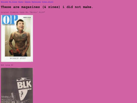 Magazines screenshot