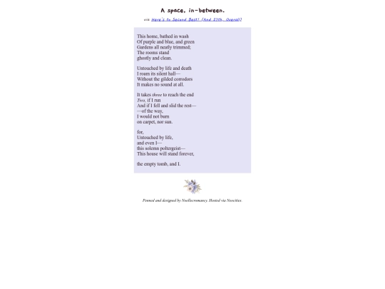 poems/htsb/a space in between screenshot