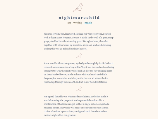 writing-glimpses screenshot