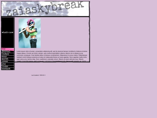 bio screenshot