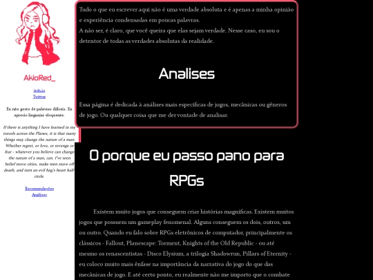 analises screenshot