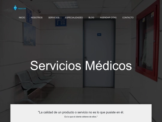 servicios screenshot