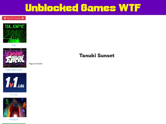 tanuki-sunset screenshot