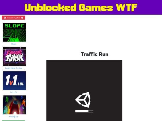 traffic-run screenshot