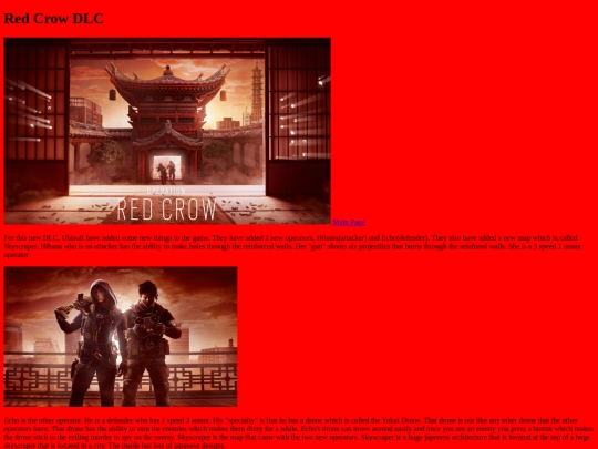 RedCrowDLC screenshot